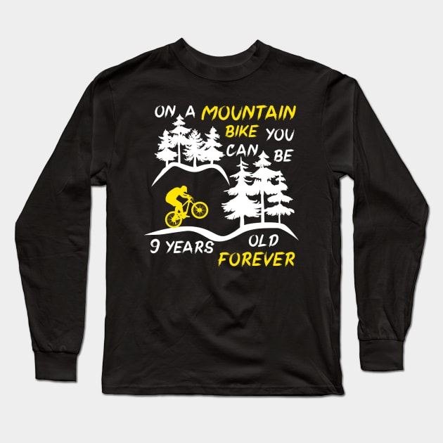 Mountain bike funny quote, cycling gift idea Long Sleeve T-Shirt by AS Shirts